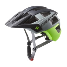 Kask Cratoni Allset czarny/limonkowy matowy